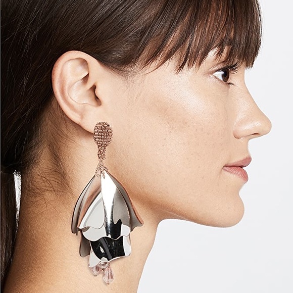 Oscar de la Renta Jewelry - Oscar De La Renta Impatiens Large Drop Earrings